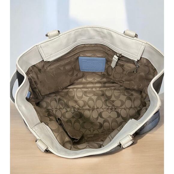 Y2K Coach F10521 Hamilton Leather Satchel Bag - Picture 5 of 15